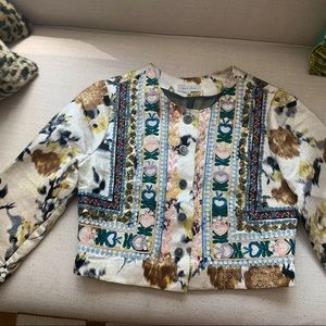 Vintage Armand Ventilo cropped jacked heavily encrusted with beadwork
